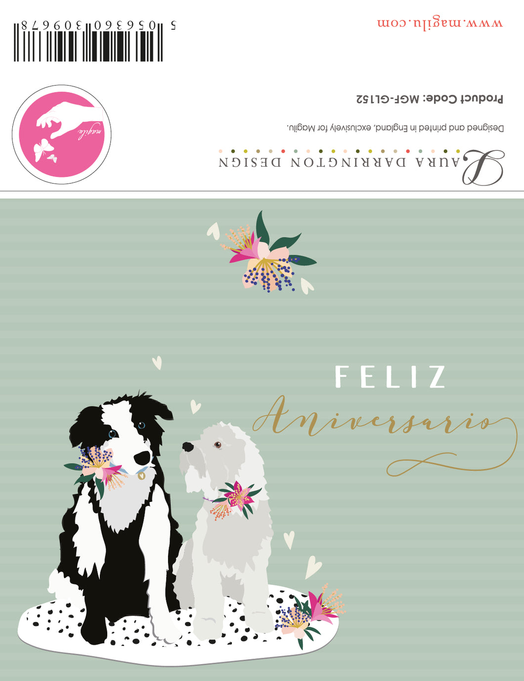 Tarjeta Feliz aniversario