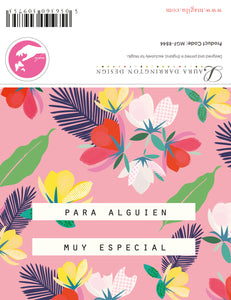 Tarjeta Para alguien muy especial flores