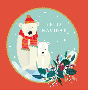 Tarjeta Feliz navidad