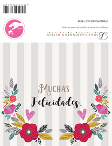 Tarjeta Felicidades muchas felicidades